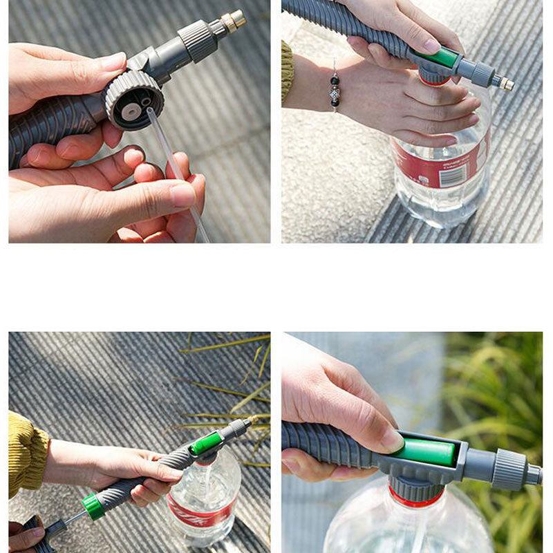 Revolutionary High Pressure Air Pump Manual Sprayer for Most Disposable Water Bottles