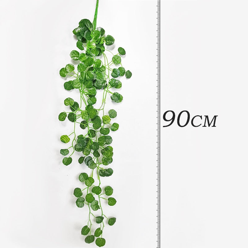 Hanging Artificial Ivy With or Without Flowers