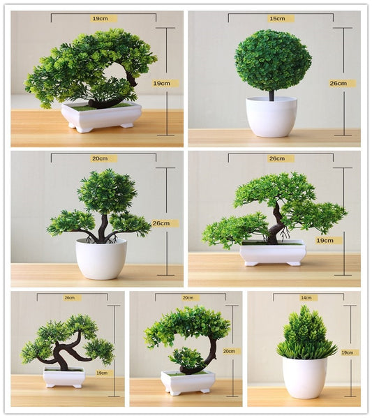 Artificial Bonsai Trees With Pot Included