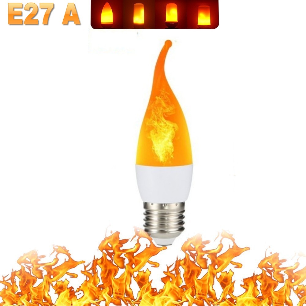 Set Your Garden Ablaze with LED Flame Light Bulbs - 4 Types to Choose From!