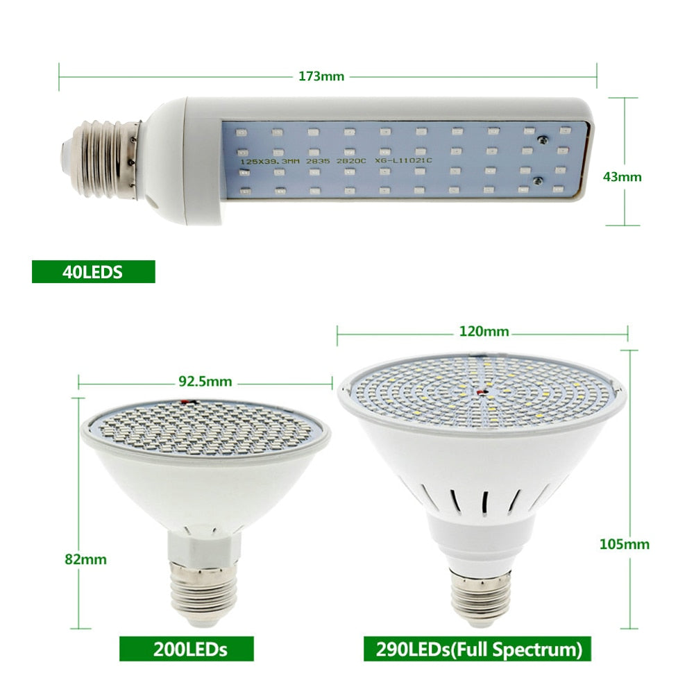 Enhance Your Indoor Gardening with Full Spectrum LED Grow Light Clip-On Lamps