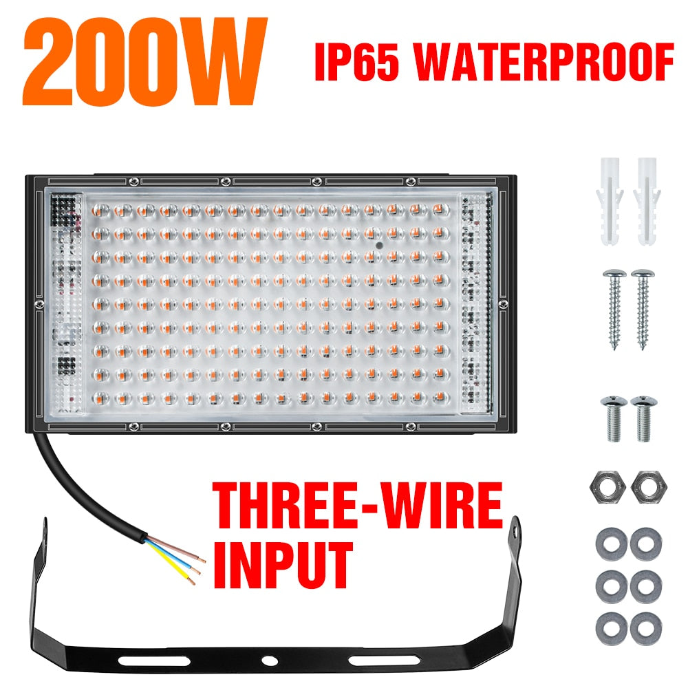 Revolutionize Your Indoor Garden with Our High-Performance Full Spectrum LED Grow Lights: Available in 25W, 50W, 100W, and 200W - Backed by 3-Year Warranty!