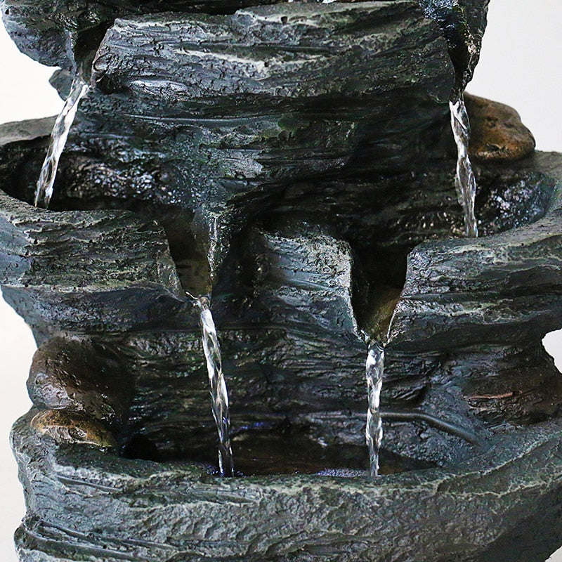 Create a Serene Oasis with Our Decorative Water Fountain for Your Garden and Office