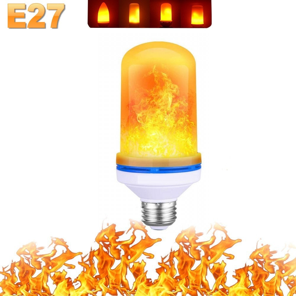 Set Your Garden Ablaze with LED Flame Light Bulbs - 4 Types to Choose From!