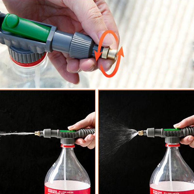 Revolutionary High Pressure Air Pump Manual Sprayer for Most Disposable Water Bottles