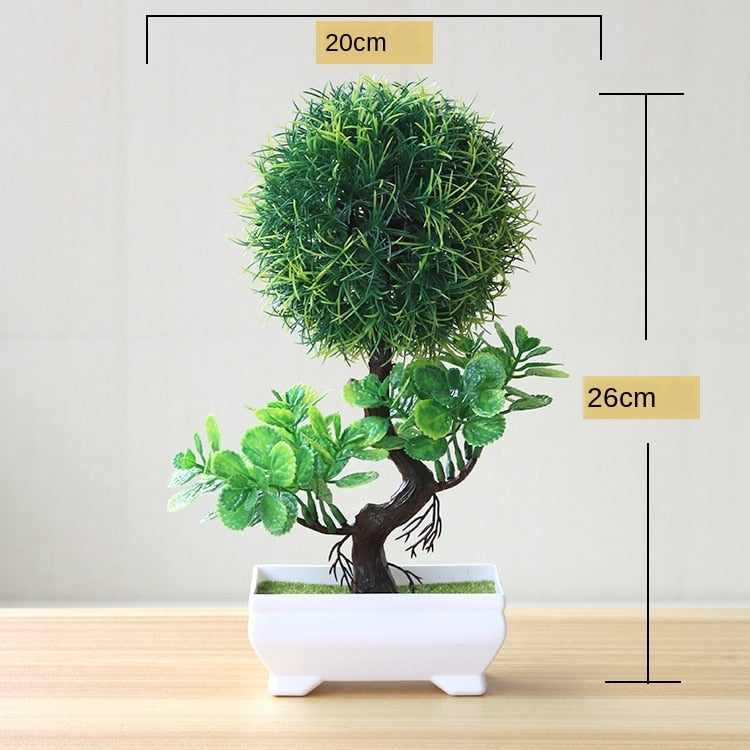 Artificial Bonsai Trees With Pot Included