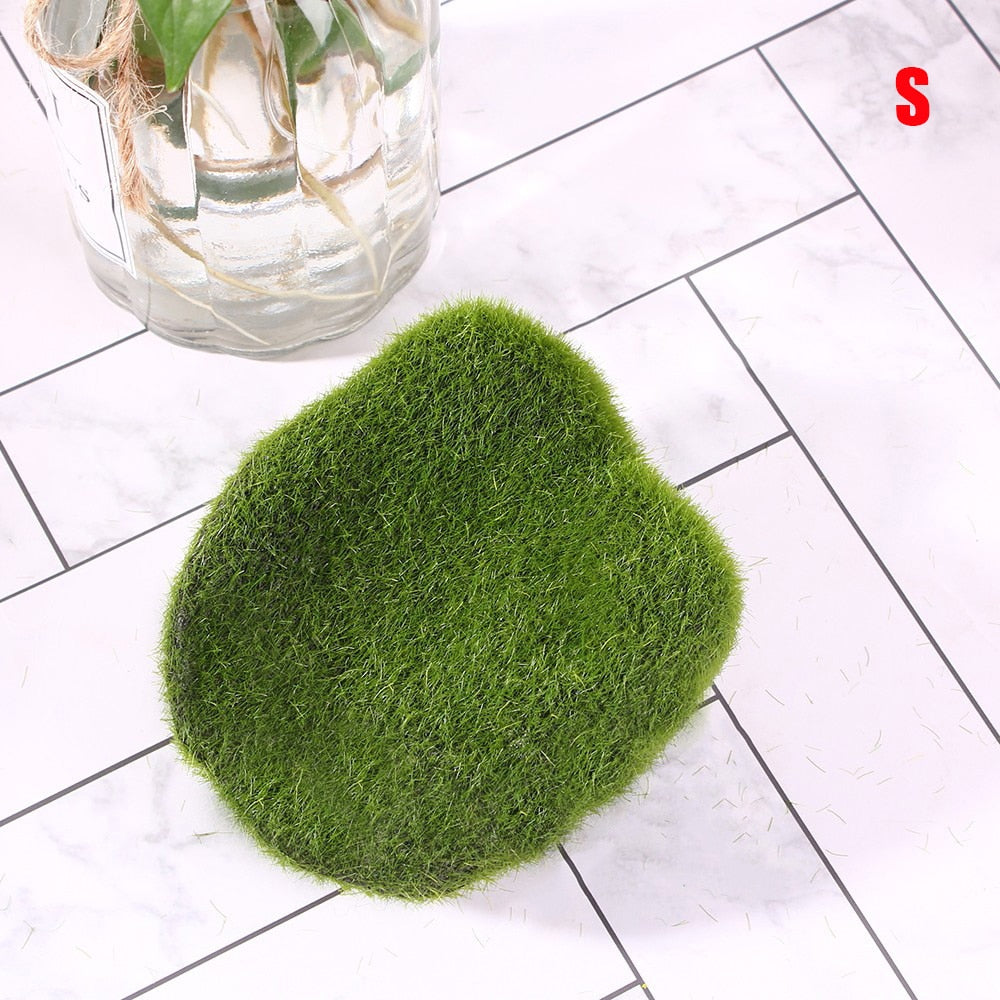 Versatile Artificial Green Moss for Decorating and Crafting - Available in 13cm and 16cm Sizes