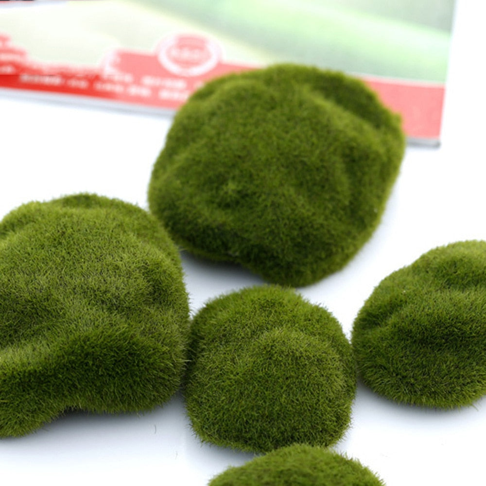 Versatile Artificial Green Moss for Decorating and Crafting - Available in 13cm and 16cm Sizes