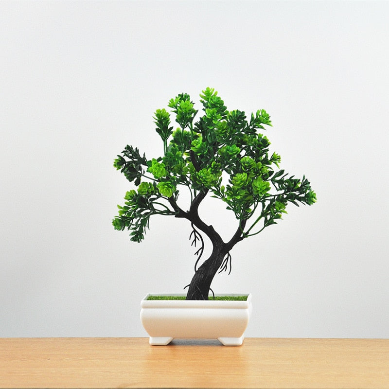 Artificial Bonsai Trees With Pot Included