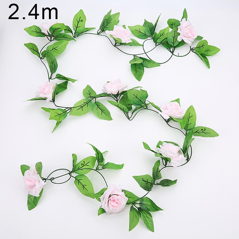 Hanging Artificial Ivy With or Without Flowers