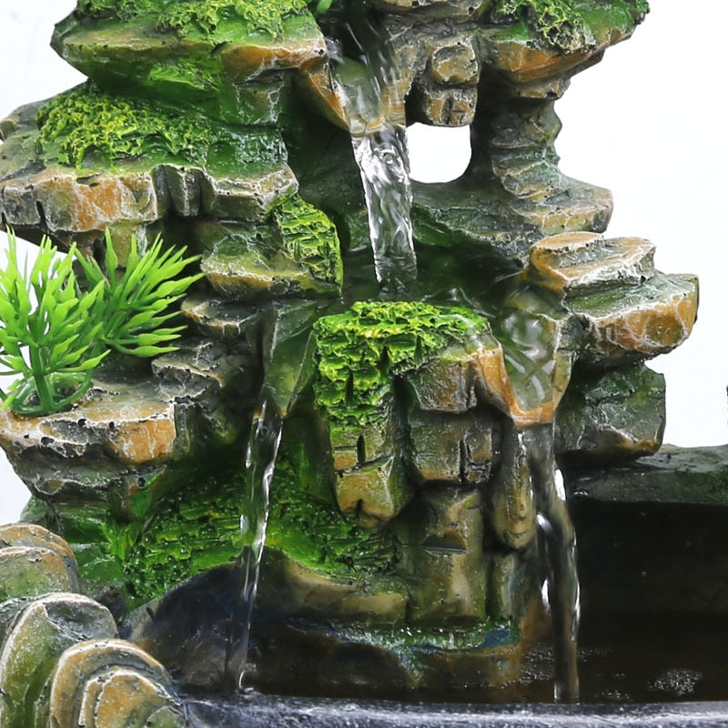 Get Zen with the Beautiful Bonsai Tree Waterfall Fountain: The Perfect Way to Relax and Unwind!