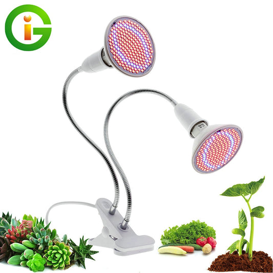 Enhance Your Indoor Gardening with Full Spectrum LED Grow Light Clip-On Lamps