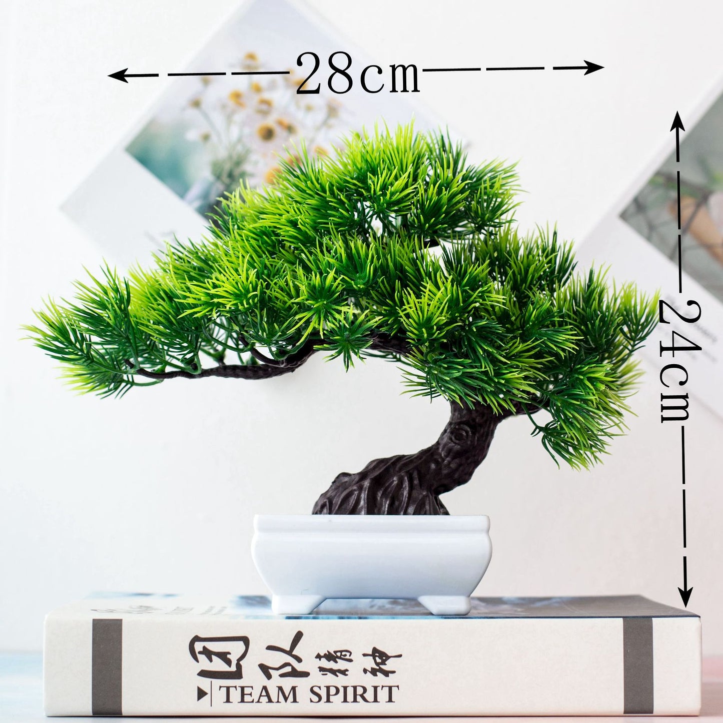 Artificial Bonsai Trees With Pot Included