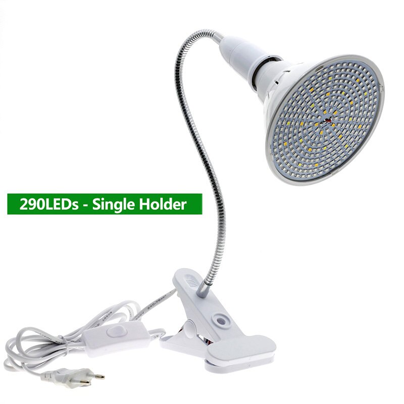 Enhance Your Indoor Gardening with Full Spectrum LED Grow Light Clip-On Lamps