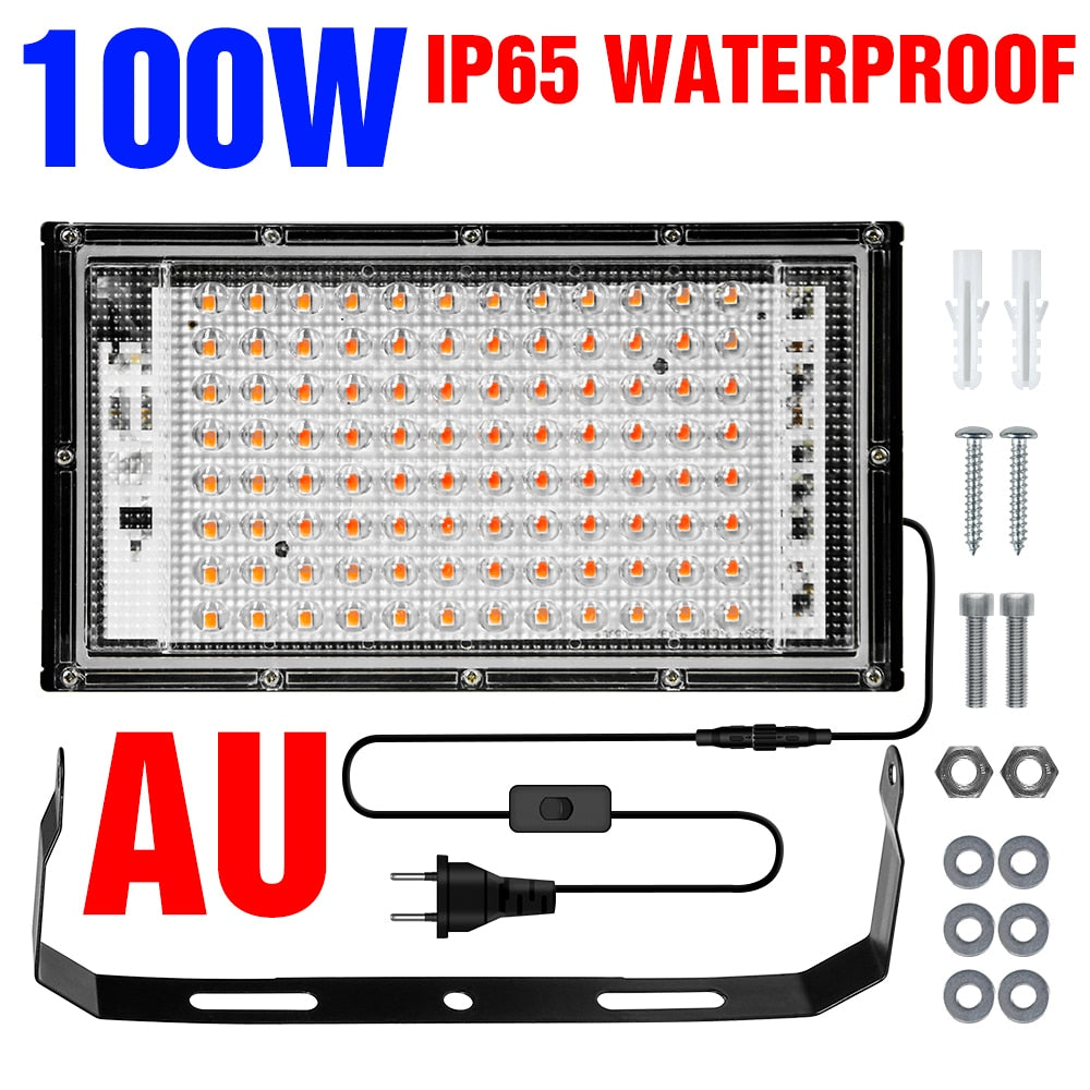 Revolutionize Your Indoor Garden with Our High-Performance Full Spectrum LED Grow Lights: Available in 25W, 50W, 100W, and 200W - Backed by 3-Year Warranty!