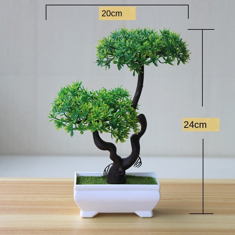 Artificial Bonsai Trees With Pot Included