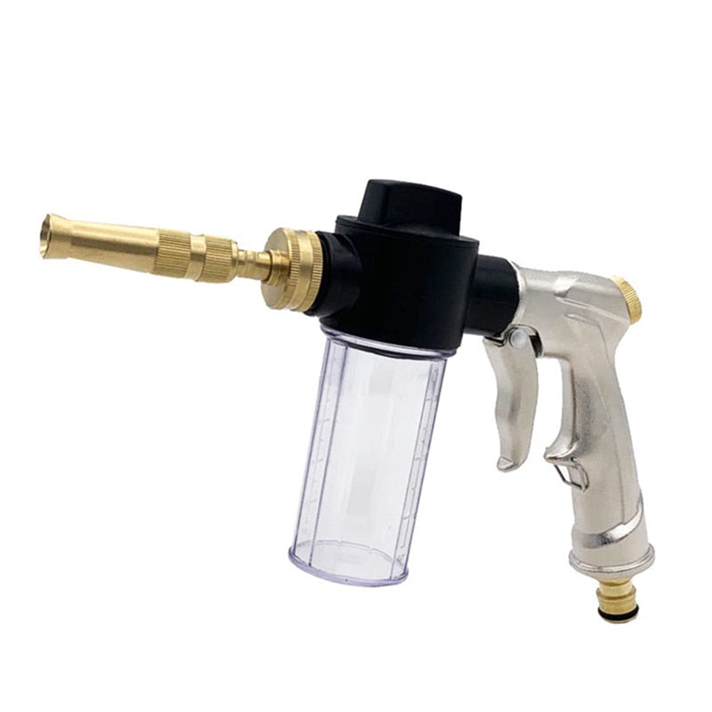 Ultimate Garden Cleaning and Feeding Tool: High Pressure Water Gun with or without a Nutrient Canister