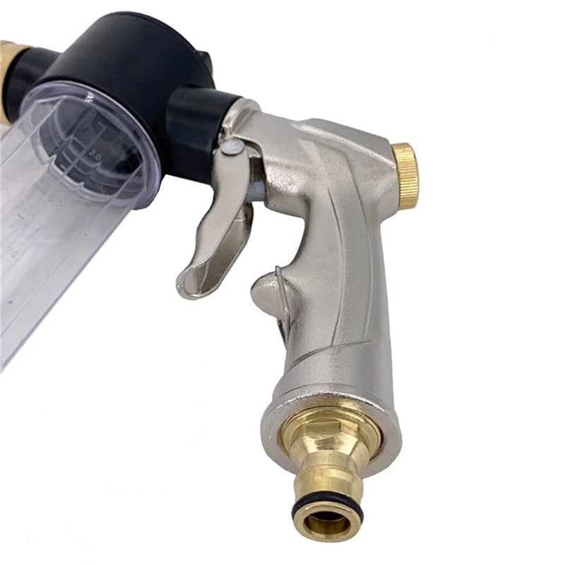 Ultimate Garden Cleaning and Feeding Tool: High Pressure Water Gun with or without a Nutrient Canister