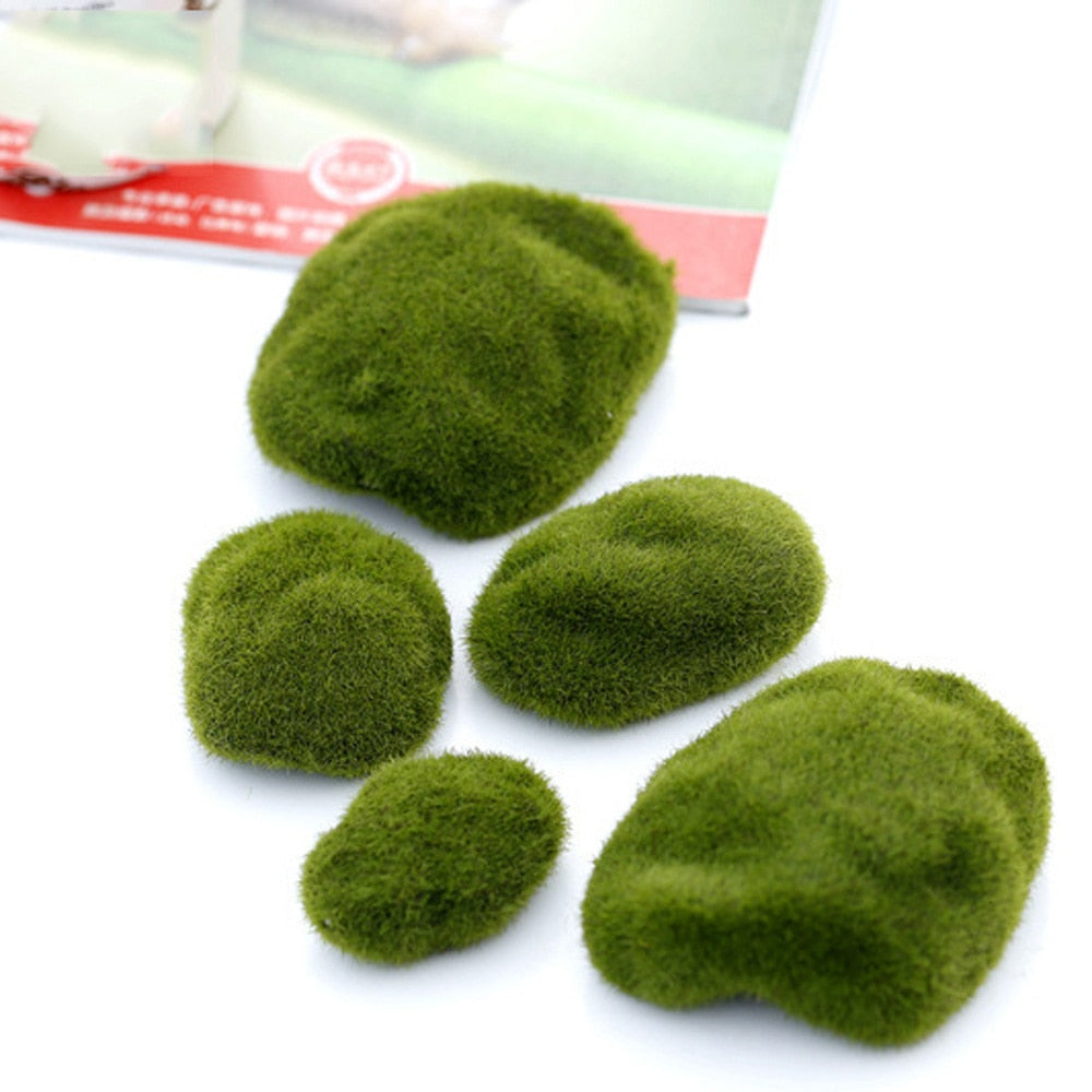 Versatile Artificial Green Moss for Decorating and Crafting - Available in 13cm and 16cm Sizes