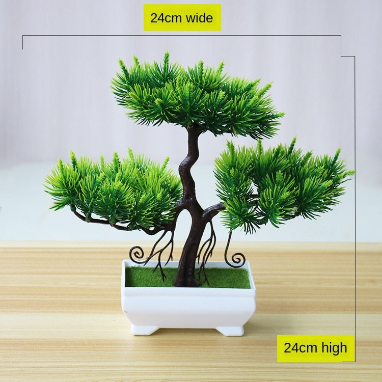 Artificial Bonsai Trees With Pot Included