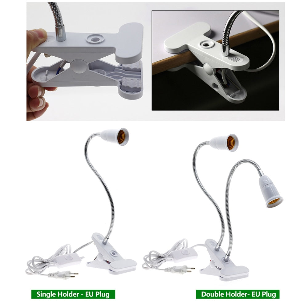 Enhance Your Indoor Gardening with Full Spectrum LED Grow Light Clip-On Lamps