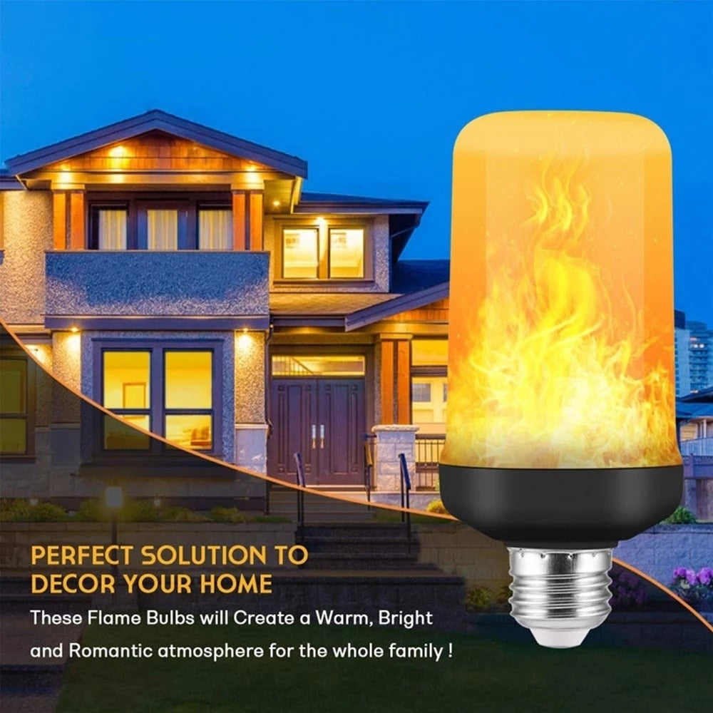 Set Your Garden Ablaze with LED Flame Light Bulbs - 4 Types to Choose From!