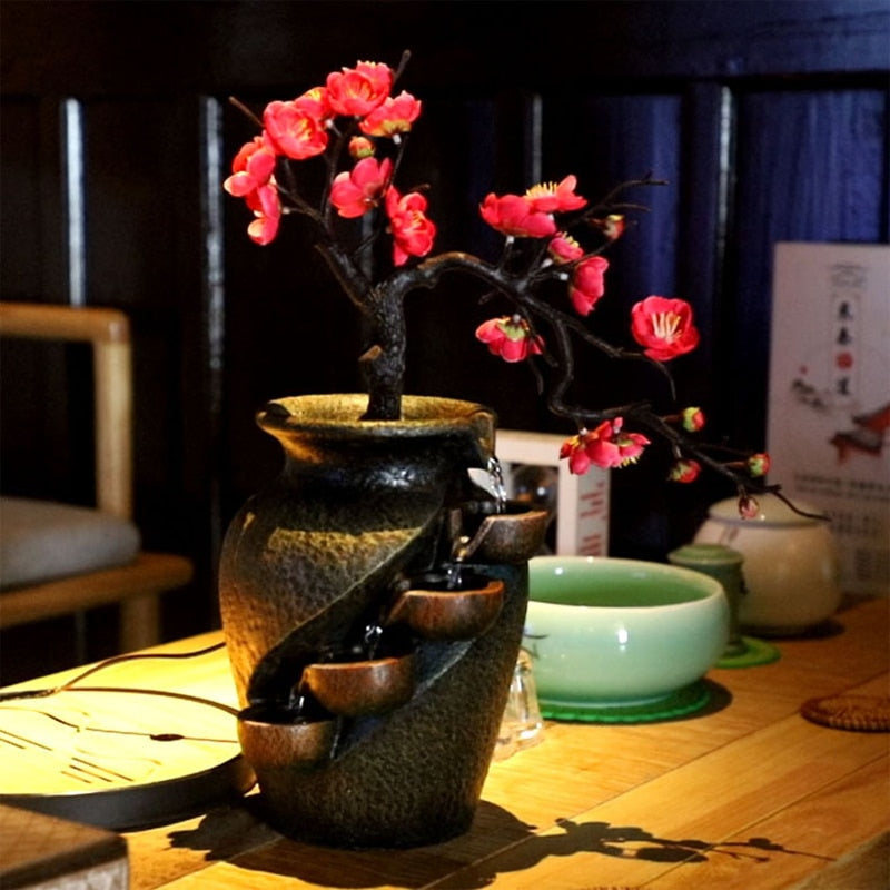 Japanese Quince Water Fountains: Bringing Tranquility and Elegance to Your Space