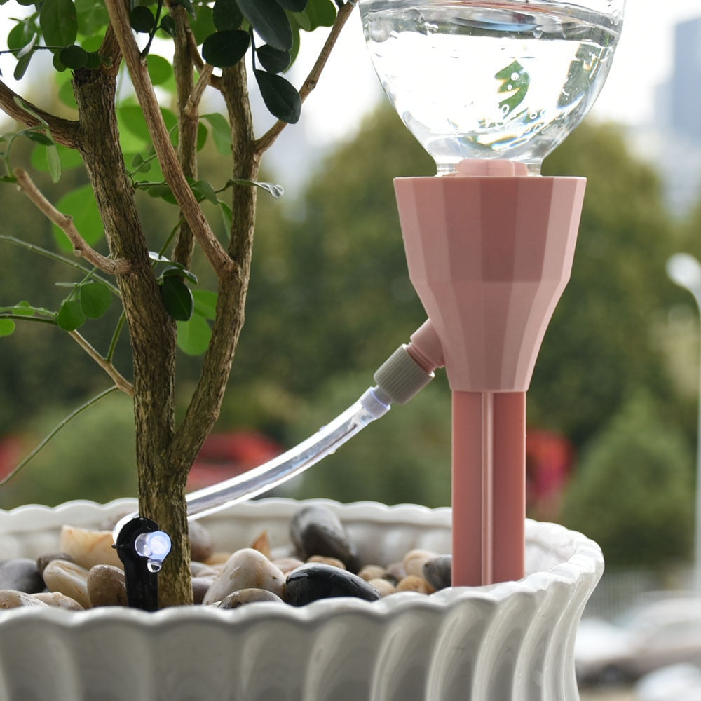 Auto-Drip Houseplant Watering System: Effortlessly Water Your Plants with this Automatic Irrigation Tool